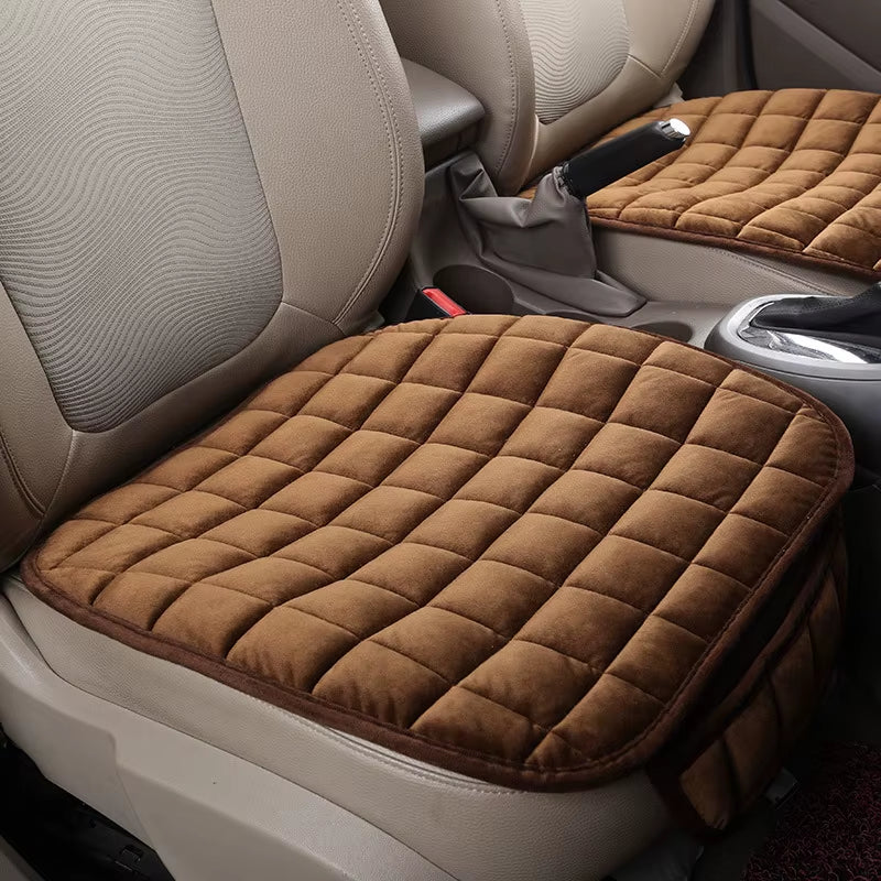 Car Seat Cover Winter Warm Seat Cushion Anti-Slip Universal Front Chair Seat Breathable Pad for Vehicle Auto Car Seat Protector
