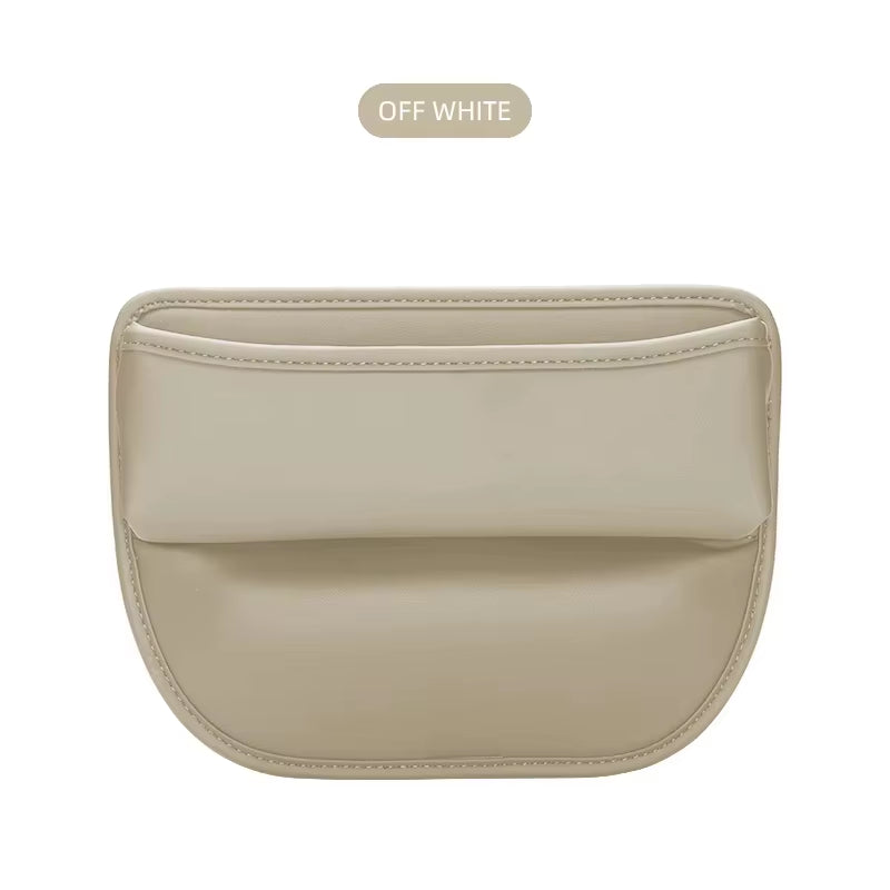 1Pc Universal Car Seat Gap Organizer PU Auto Console Side Pocket Seat Crevice Storage Box Interior Accessories