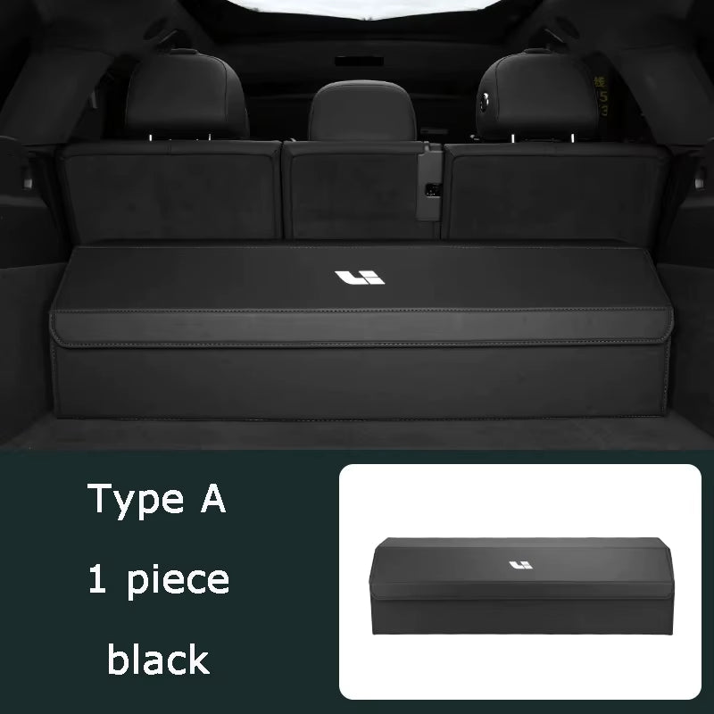 For Li Lixiang L7 L8 L9 2023 2024 Interior Accessories Car Trunk Storage Box Rear Tailbox Cargo Organizer