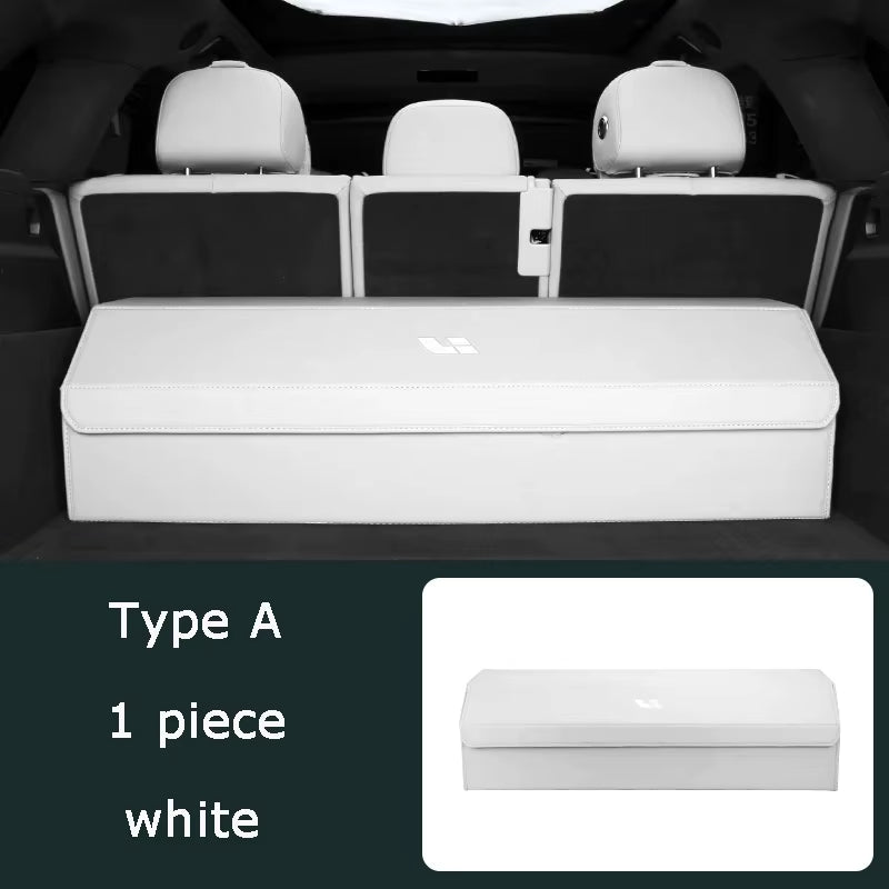 For Li Lixiang L7 L8 L9 2023 2024 Interior Accessories Car Trunk Storage Box Rear Tailbox Cargo Organizer