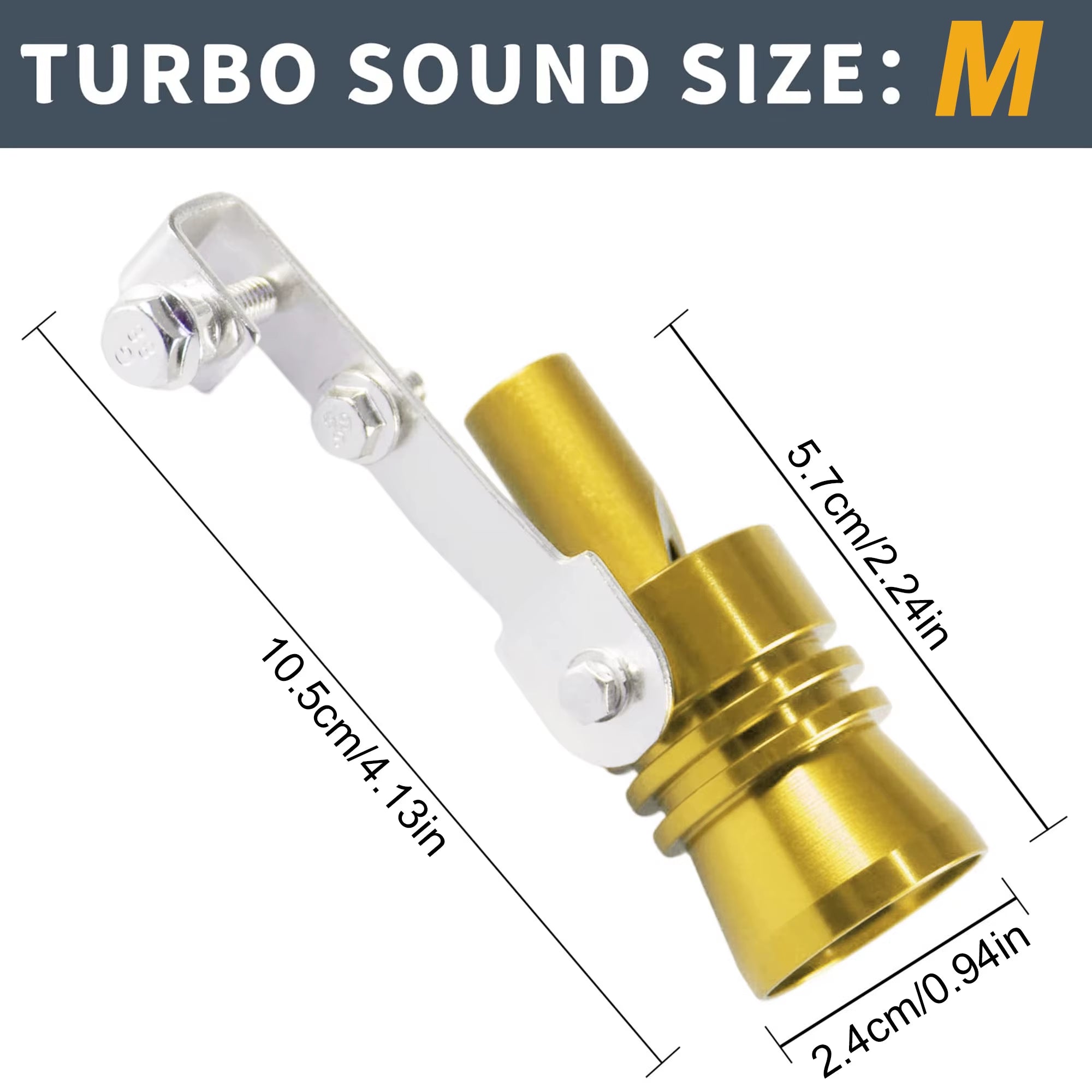 Motorcycle,Truck,Car Turbo Sound Universal Aluminum Car Turbo Whistle Muffler Pipe Whistle Car Roar Maker 4 Sizes