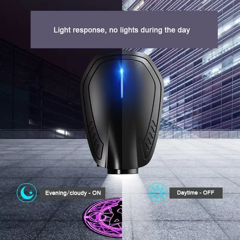 For Volkswagen VW CC Beetle GOLF 2Pcs USB Rechargeable GT Line Logo Car Door HD LED Lamps Projector Courtesy Welcome Lights