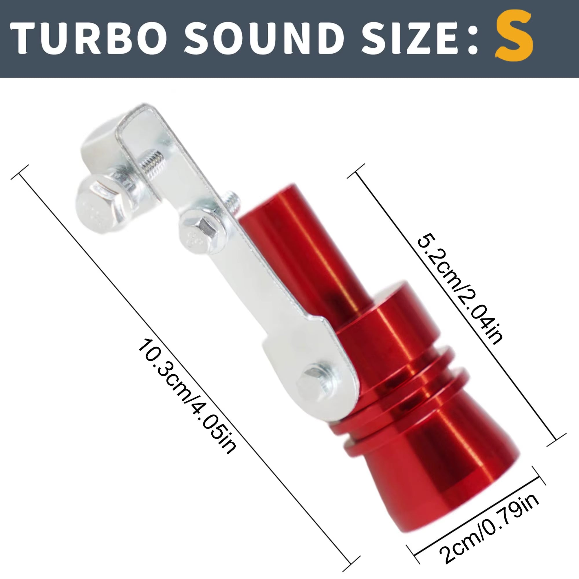 Motorcycle,Truck,Car Turbo Sound Universal Aluminum Car Turbo Whistle Muffler Pipe Whistle Car Roar Maker 4 Sizes