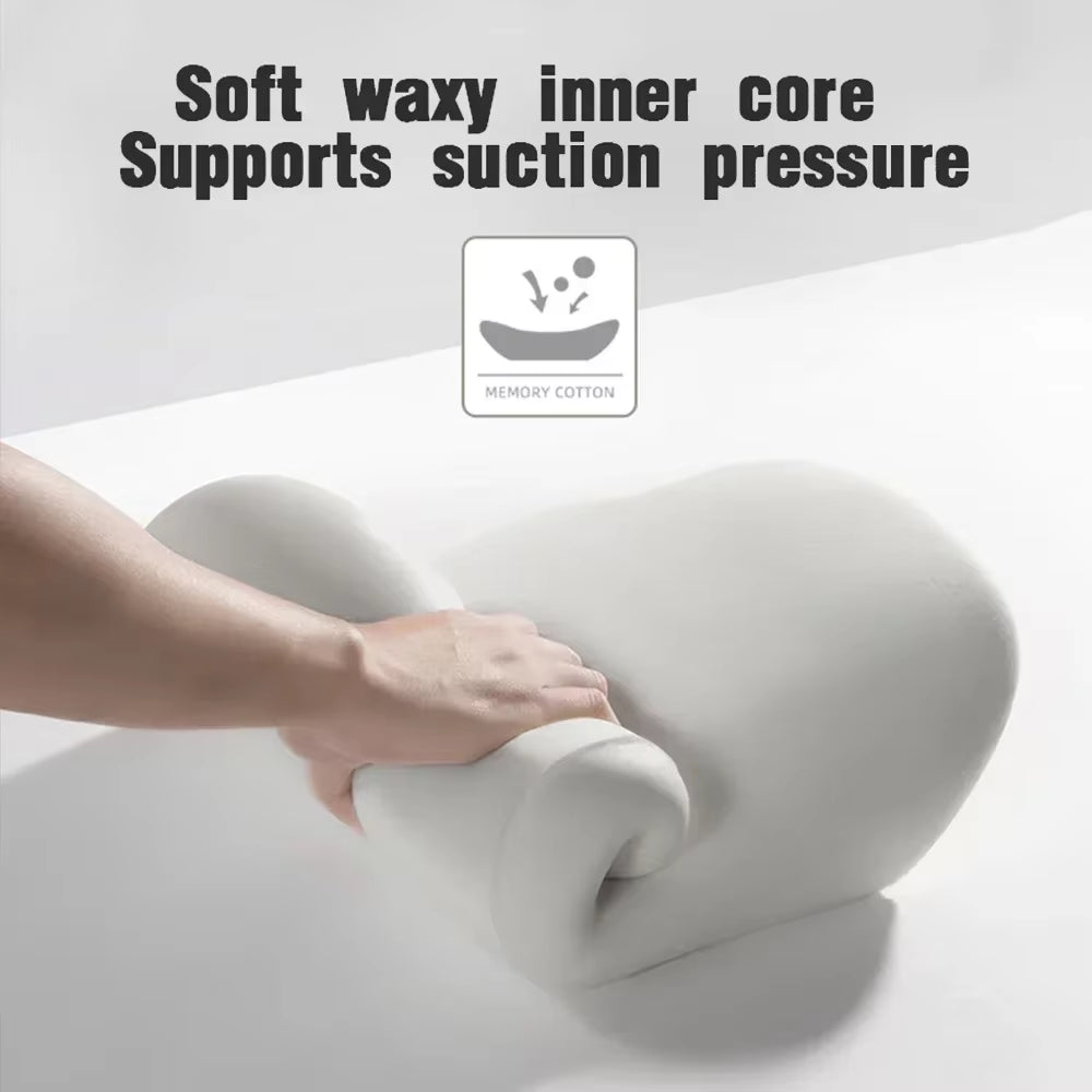 Car Lumbar Back Support Headrest Neck Pillow Memory Foam Lumbar Pillow Soft Neck Pillows Cushion Car Seat Cushion Tools