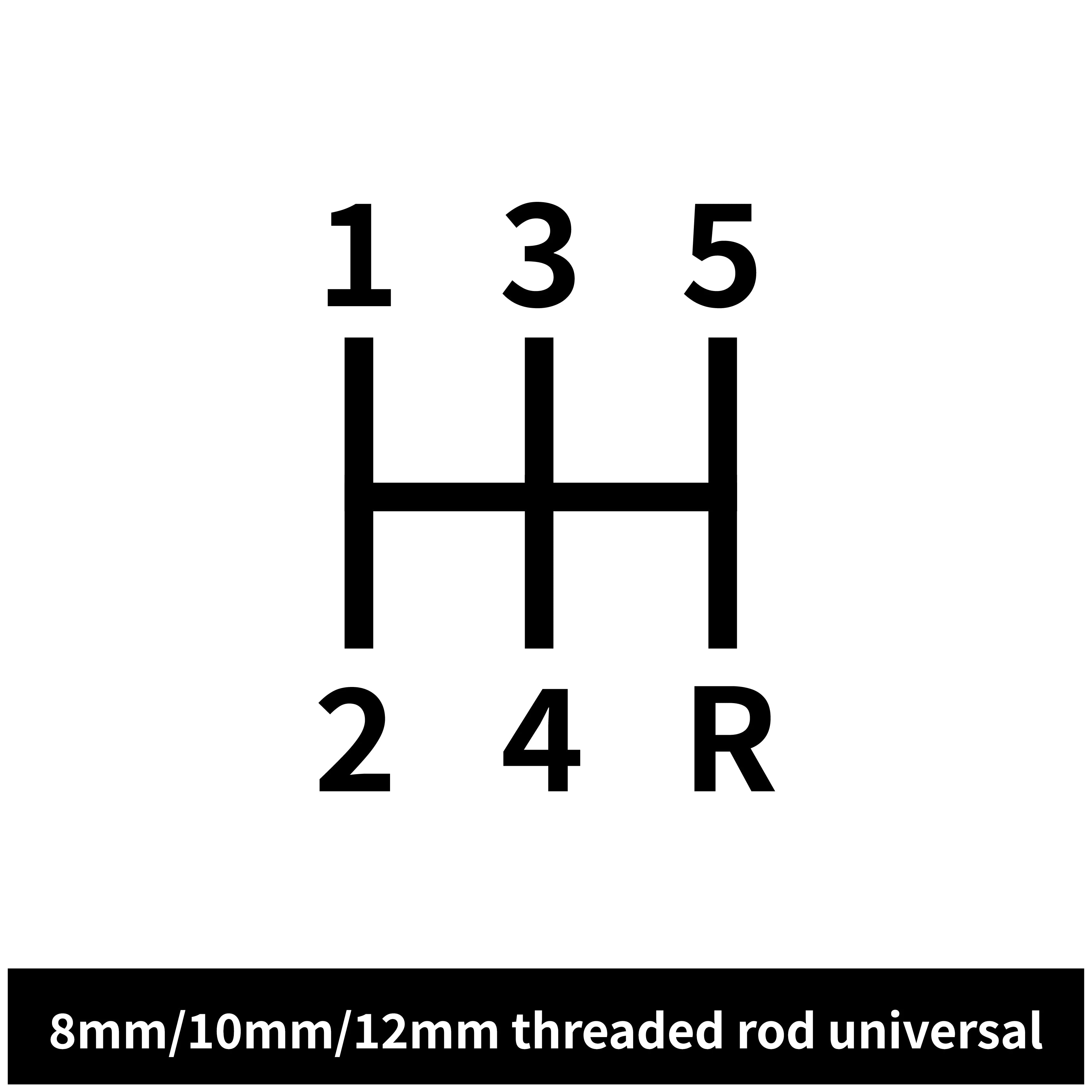 Suitable for Toyota/Lexus/Mazda/Kia/Mitsubishi/Honda/ Hyundai/Crown/R135-246/R135-24/135-24R/135-246R Crystal Gear Shift Knob
